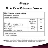 New Leaf Beetroot Capsules